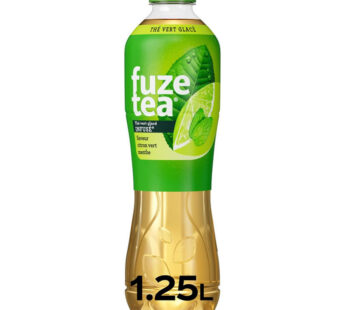 FUZE TEA – Thé vert glacé aromatisé au citron vert et menthe 1,25 L