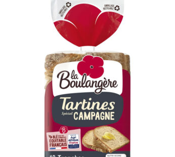LA BOULANGERE – Tartine de campagne nature 450g