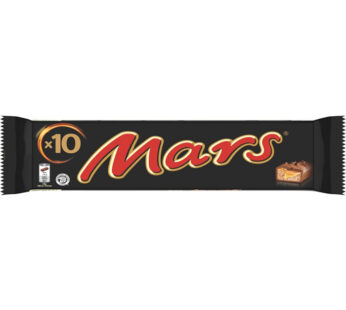 MARS Barres chocolatées au caramel 10x21g