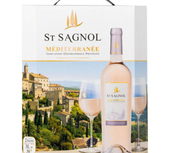 Vin rosé IGP MÉDITERRANÉE St Sagnol