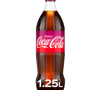 COCA-COLA – Boisson gazeuse aux extraits végétaux cerise 1,25 L