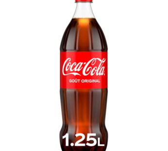 COCA-COLA – Boisson gazeuse aux extraits végétaux 1,25 L