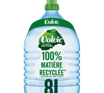 VOLVIC – Éco-fontaine Eau minérale naturelle 8 L