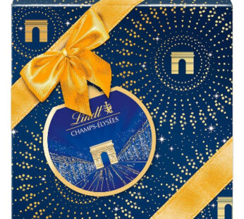 LINDT Champs-Elysées – Bouchées au chocolat au lait, noir et blanc 237g