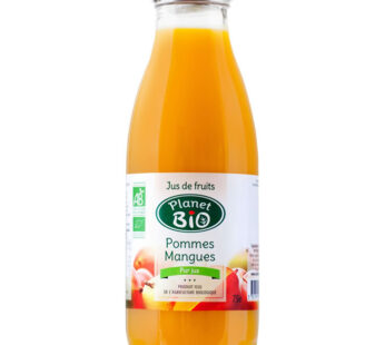 PLANET BIO – Jus de pommes et mangues bio 75 cl