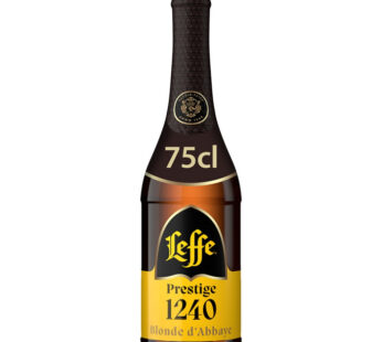 LEFFE Prestige – Bière blonde d’Abbaye 75 cl