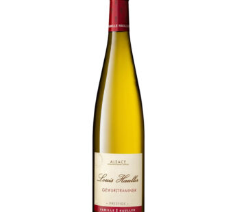 ALSACE Gewurztraminer – Louis Hauller Vin blanc demi sec AOP 75 cl