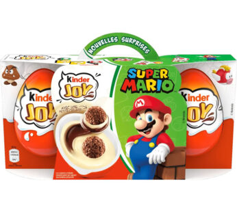 KINDER Joy – Oeufs en chocolat au lait 60g (3 pièces)