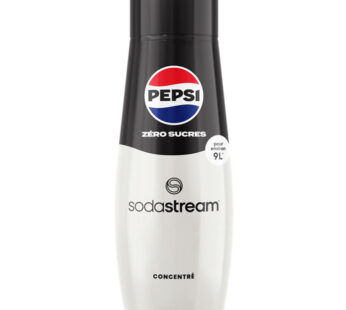 SODASTREAM Zéro – Concentré Pepsi Max sans sucres 440 ml