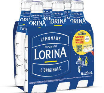 LORINA – Limonade 6 x 20 cl