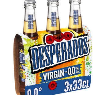 DESPERADOS – Virgin 3×33 cl