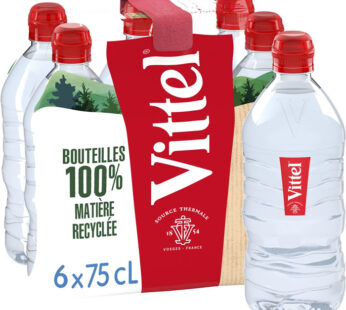 VITTEL – Eau minérale naturelle 6 x 75 cl