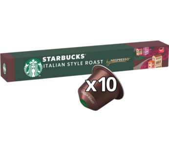STARBUCKS Italian Style Roast – Capsules de café espresso N°11 10 capsules