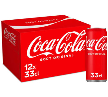 COCA-COLA – Boisson gazeuse aux extraits végétaux 12 x 33 cl