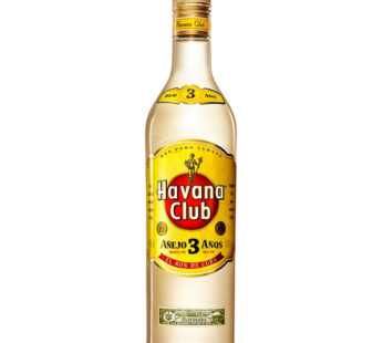 HAVANA CLUB Anejo 3 Años – Rhum cubain 70cl