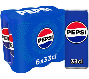 PEPSI – Boisson gazeuse aux extraits végétaux 6 x 33 cl