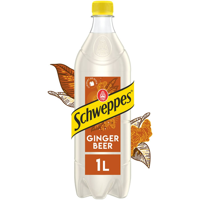 SCHWEPPES - Boisson gazeuse au gingembre 1 L