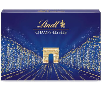 LINDT Champs-Elysées – Bouchées au chocolat au lait, noir et blanc 469g
