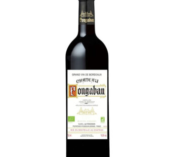 CÔTES DE BORDEAUX CASTILLON Château Fongaban Vin rouge bio AOP 75 cl