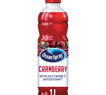 OCEAN SPRAY – Boisson au jus de cranberry 1 L