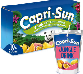 CAPRI-SUN – Boisson aux fruits Jungle Drink 10 x 20 cl