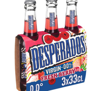 DESPERADOS – Virgin Fresh Berry 3×33 cl