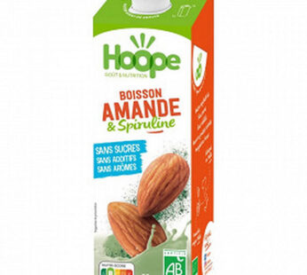 HOOPE – Boisson végétale au lait d&rsquo;amande bio 1L