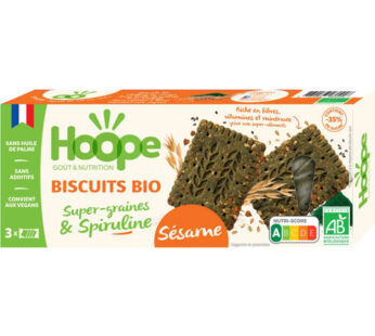 HOOPE Biscuits au sésame bio 160g