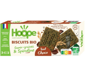 HOOPE Biscuits au chocolat bio 160g