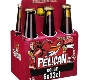 PELICAN – Bière Rouge du Nord saveur cerise griotte 1,98 L