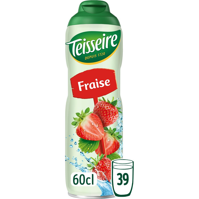 TEISSEIRE - Sirop de fraise 60 cl
