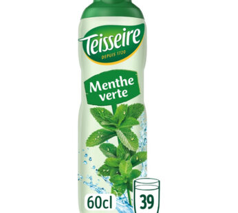 TEISSEIRE – Sirop de menthe verte 60 cl