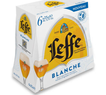 LEFFE – Bière blanche Belge 6 x 25 cl