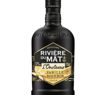 RIVIERE DU MAT L&rsquo;Onctueux – Liqueur à la vanille à base de crème et de rhum 70 cl