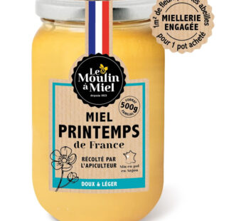 LE MOULIN À MIEL – Miel Printemps de France 500 g