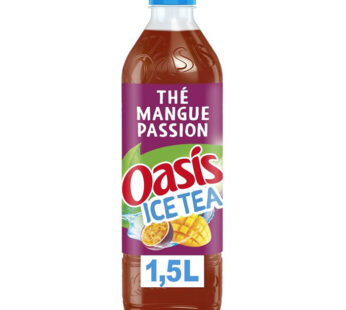 OASIS Ice Tea – Thé glacé aromatisé à la mangue 1,5 L