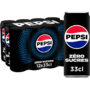 PEPSI - Boisson gazeuse aux extraits végétaux sans sucres 6 x 33 cl