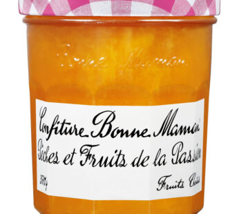 BONNE MAMAN – Confiture à la pêche et aux fruits de la passion 370 g