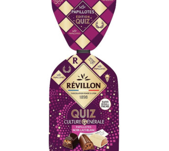 REVILLON Papillotes Quiz Musique – 3 chocolats 360g