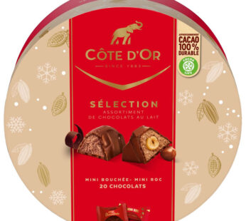 CÔTE D&rsquo;OR Sélection – Assortiment de bouchées chocolat au lait 187g