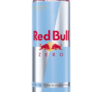 RED BULL – Boisson énergisante gazeuse sans sucre Zéro 25 cl