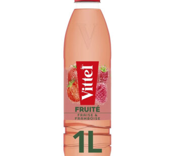 VITTEL – Eau aromatisée fraise et framboise 1 L
