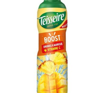 TEISSEIRE – Sirop d&rsquo;ananas, mangue et vitamine C 60 cl
