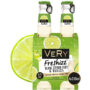 Boisson pétillante à base de vin blanc et citron vert VERY Freshizz' 4 x 25 cl