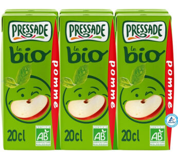 PRESSADE – Briquettes nectar de pomme bio 6 x 20 cl