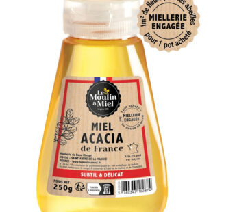 LE MOULIN À MIEL – Miel liquide d&rsquo;acacia 250g 250 g