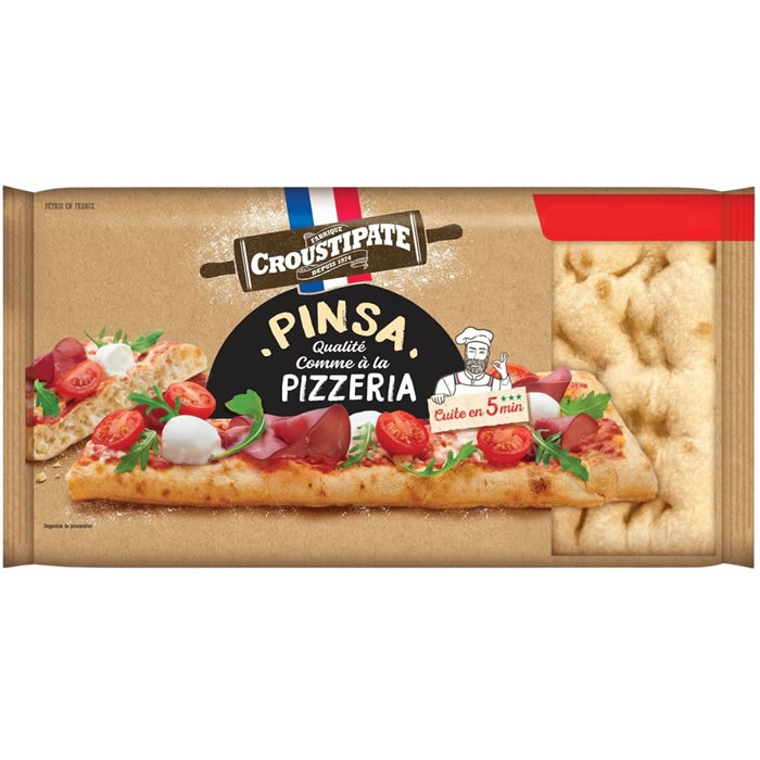 CROUSTIPÂTE - Pinsa à garnir 240g