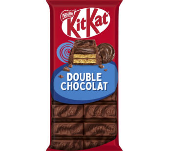NESTLE – Tablette de chocolat gaufrettes enrobées au double chocolat 99 g