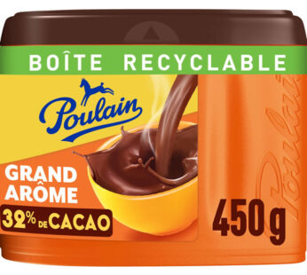 POULAIN – Grand arôme, chocolat en poudre 450 g