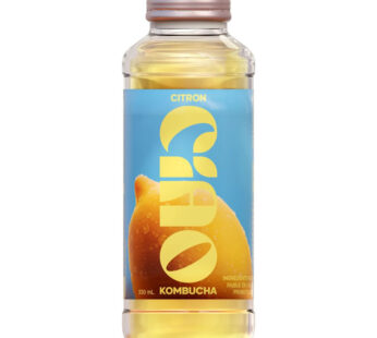 CIAO Squeezie – Kombucha saveur citron 33 cl